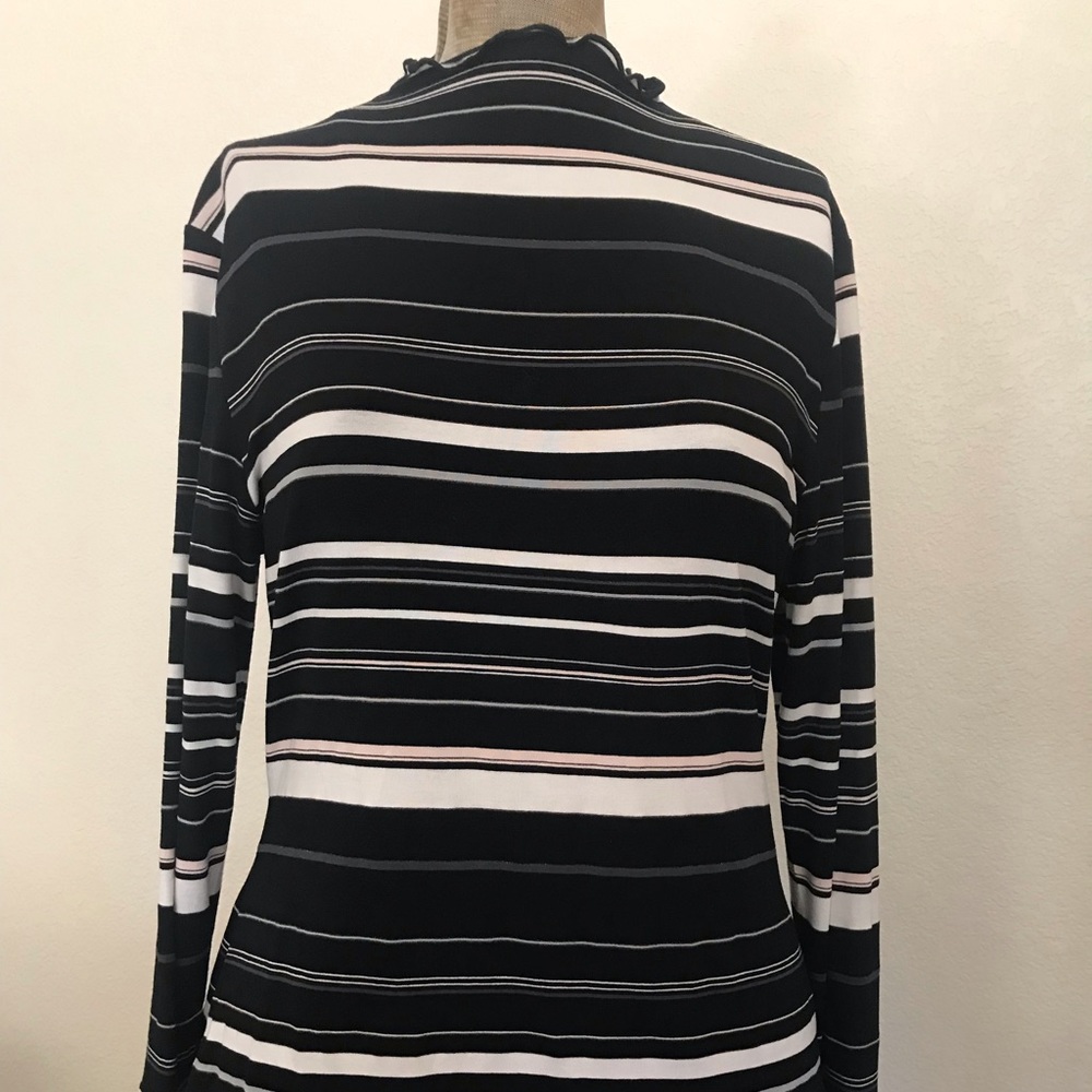 Knit bell sleeve top